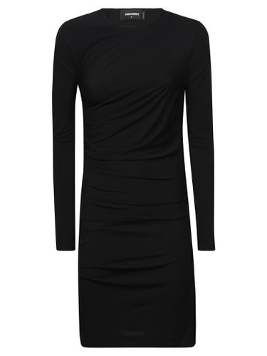 Dsquared2 Dress With Drape - Dsquared2 - Modalova