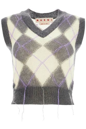 Marni Short Mohair Vest For - Marni - Modalova