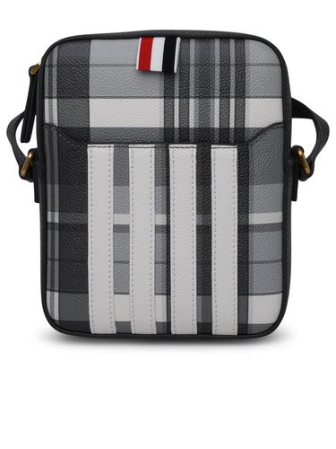 Gray Leather Crossbody Bag - Thom Browne - Modalova