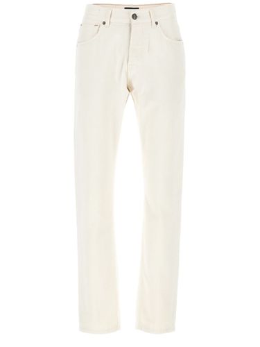 Fay Straight Leg 5-pocket Jeans - Fay - Modalova