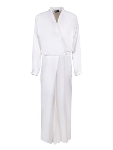 Giorgio Armani White Silk Dress - Giorgio Armani - Modalova