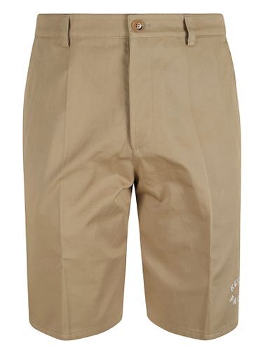 Kenzo Logo Embroidered Chino Shorts - Kenzo - Modalova