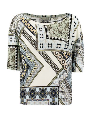 Abstract Printed Crewneck T-shirt - Etro - Modalova