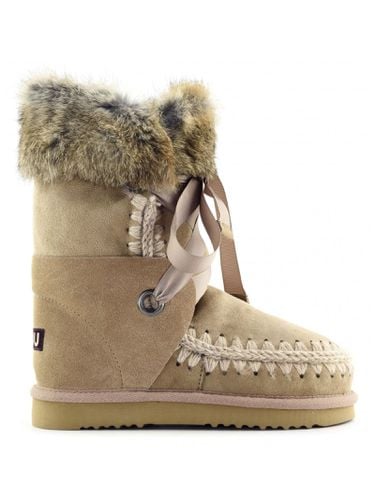 Camel Beige Sheepskin Eskimo Lace E Fur - Mou - Modalova