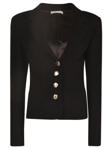 Fitted Buttoned Blazer - Alessandra Rich - Modalova