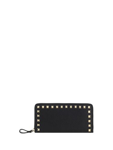 Garavani Rockstud Zip-up Wallet - Valentino Garavani - Modalova