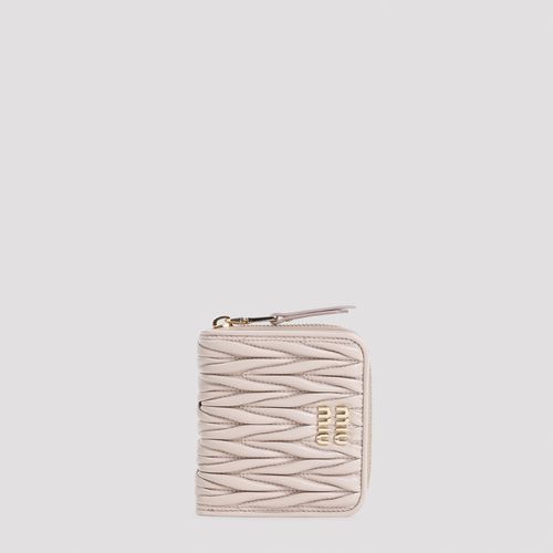 Miu Miu Zip Wallet - Miu Miu - Modalova