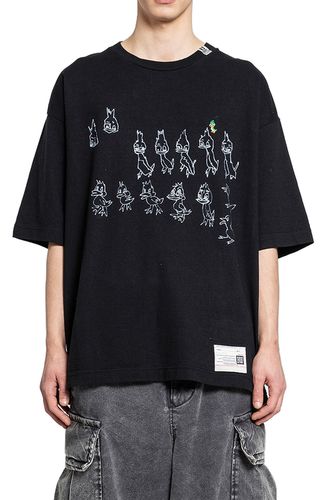 Ducks Printed Crewneck T-shirt - Mihara Yasuhiro - Modalova