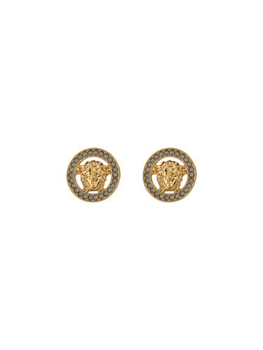 Versace Medusa Earrings - Versace - Modalova