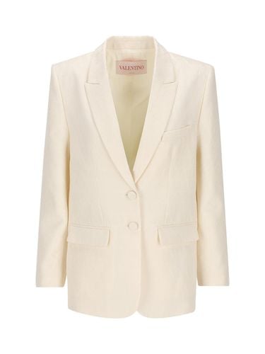 Valentino toile Iconographe Blazer - Valentino - Modalova