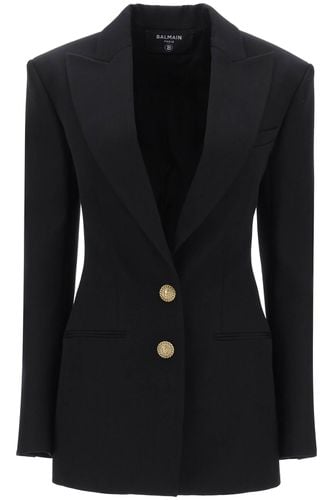 Fitted Single-breasted Blazer - Balmain - Modalova