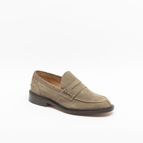 James Visone Suede Penny Loafer - Tricker's - Modalova