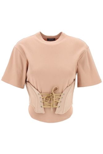 Mugler Corset T-shirt - Mugler - Modalova