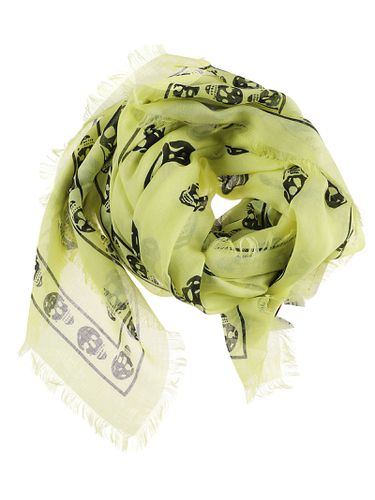 Alexander McQueen Ca Skull Scarf - Alexander McQueen - Modalova