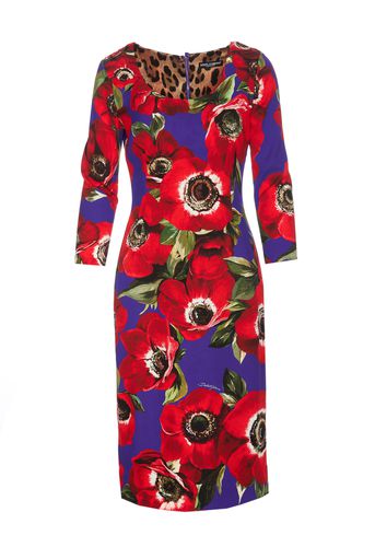 Stretch Sheath Dress - Dolce & Gabbana - Modalova