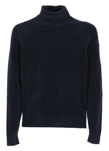 Velvet Turtleneck Sweater - RRD - Roberto Ricci Design - Modalova