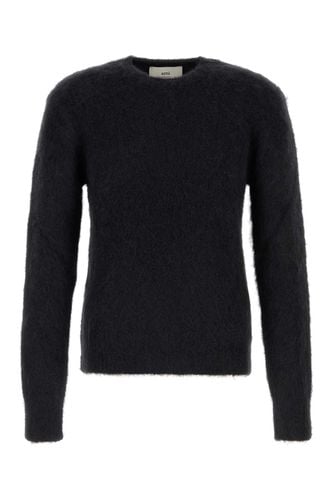 Stretch Mohair Blend Sweater - Ami Alexandre Mattiussi - Modalova