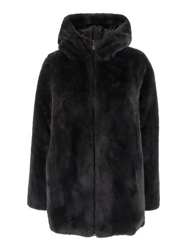 Bridget Hooded Down Jacket In Faux-fur Woman - Save the Duck - Modalova