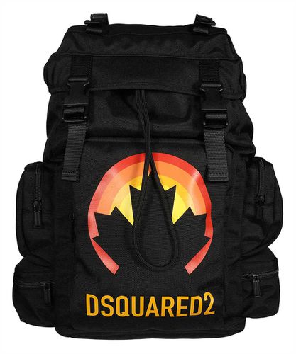 Logo Detail Nylon Backpack - Dsquared2 - Modalova