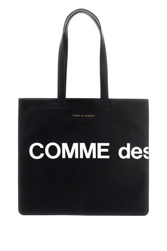 Logo Leather Tote Bag - Comme des Garçons Wallet - Modalova