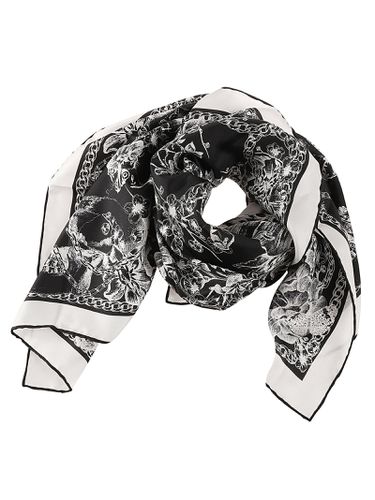 Blossom Skull Scarf - Alexander McQueen - Modalova