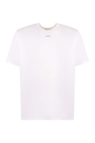 Lanvin Logo Cotton T-shirt - Lanvin - Modalova