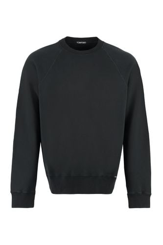 Cotton Crew-neck Sweatshirt - Tom Ford - Modalova