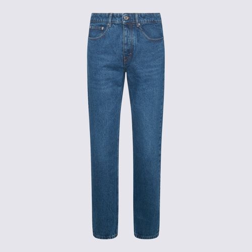 Blue Cotton Jeans - Ami Alexandre Mattiussi - Modalova