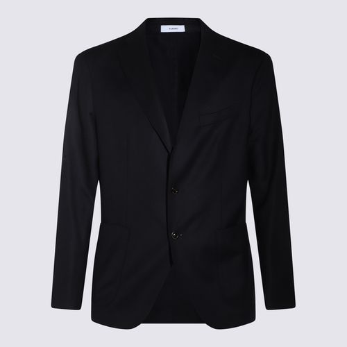 Boglioli Navy Wool Blazer - Boglioli - Modalova