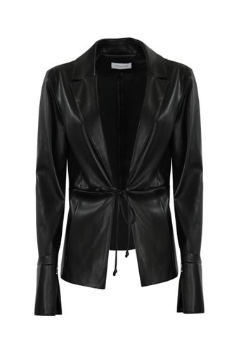 Leather Effect Shirt Jacket - Patrizia Pepe - Modalova