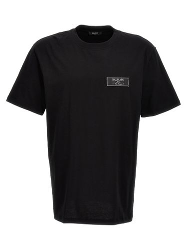 Balmain Logo Label T-shirt - Balmain - Modalova