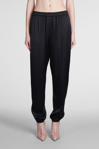 Giorgio Armani Pants In Black Silk - Giorgio Armani - Modalova