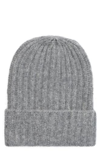 Malo Ribbed Knit Beanie - Malo - Modalova