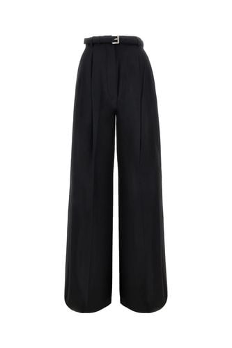 SportMax Black Stretch Wool Pant - SportMax - Modalova