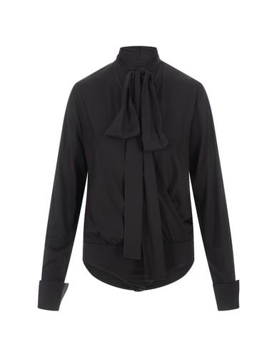 SportMax Black Moretto Shirt - SportMax - Modalova