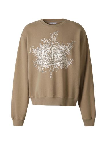 Logo Printed Crewneck Sweatshirt - Acne Studios - Modalova