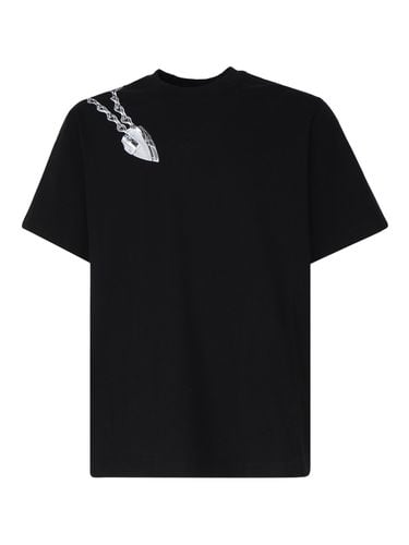 Burberry Round Neck Printed T-shirt - Burberry - Modalova