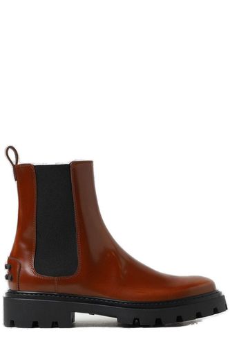 Studded Round Toe Chelsea Boots - Tod's - Modalova