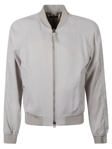 Classic Fitted Zipped Bomber - Tom Ford - Modalova