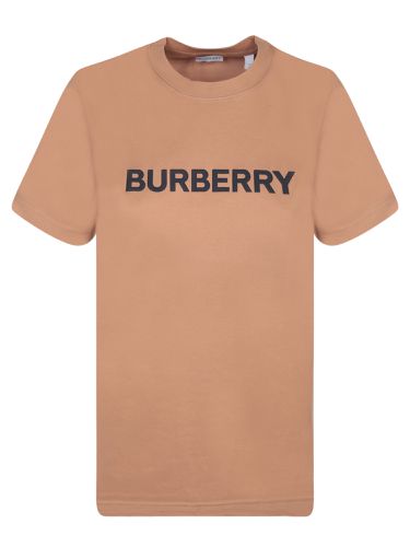 Logo Printed Crewneck T-shirt - Burberry - Modalova