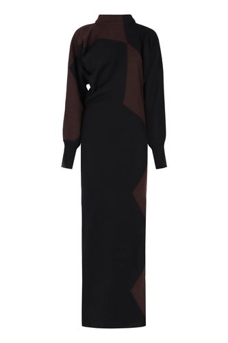 Knitted Long Dress - Philosophy di Lorenzo Serafini - Modalova