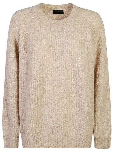 Crewneck Knit Sweater - Roberto Collina - Modalova