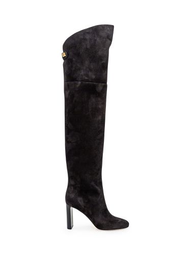 Marylin Suede Leather Boots - Maison Skorpios - Modalova