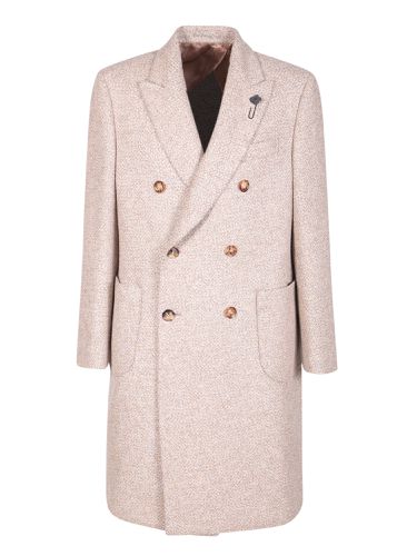 Double-breasted Tailored Light Coat - Lardini - Modalova