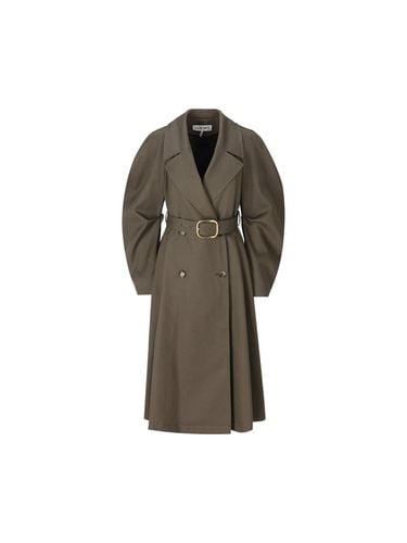 Loewe Cotton Treanch Coat - Loewe - Modalova