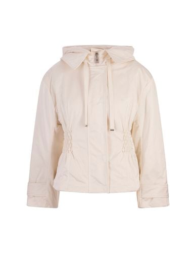 Short Down Jacket With Elasticated Waistband - Ermanno Scervino - Modalova