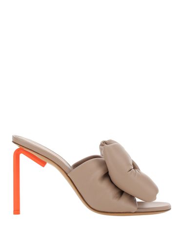 Off-White Allen Bow Mules - Off-White - Modalova