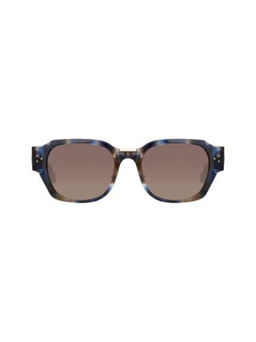 Ramon - Blue Tortoise Sunglasses - Linda Farrow - Modalova