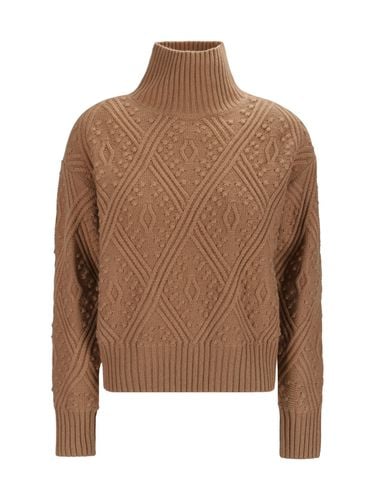 High Neck Long-sleeved Jumper - Max Mara Studio - Modalova