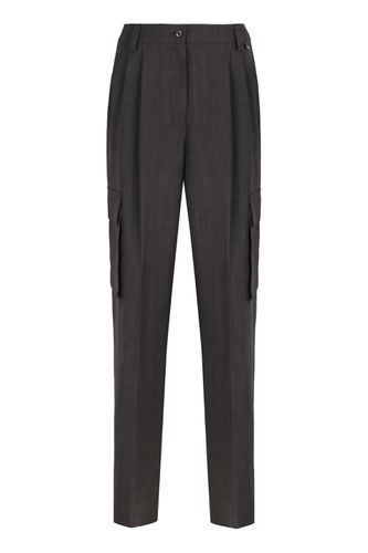 Herno Wool Cargo Trousers - Herno - Modalova